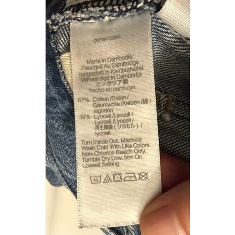 Madewell Superwide-Leg Jeans in Fannin Wash Rigid sz. 26 - Picture 10 of 11
